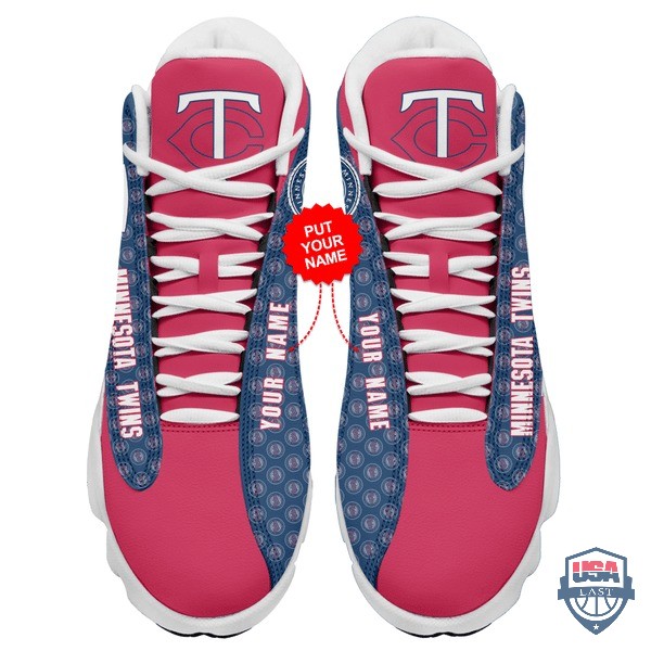Personalized-Shoes-Minnesota-Twins-Air-Jordan-13-Custom-Name-1