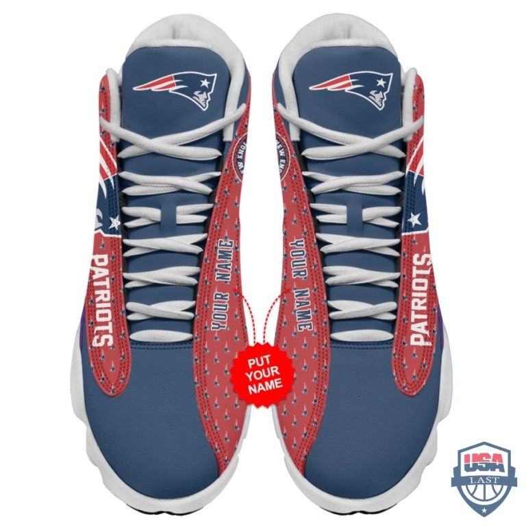 Personalized-Shoes-New-England-Patriots-Air-Jordan-13-Custom-Name-1