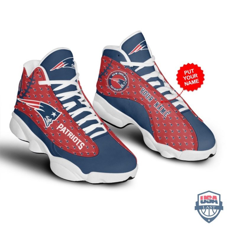 Personalized-Shoes-New-England-Patriots-Air-Jordan-13-Custom-Name-2