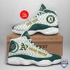 Personalized Shoes Oakland Athletics Air Jordan 13 Custom Name