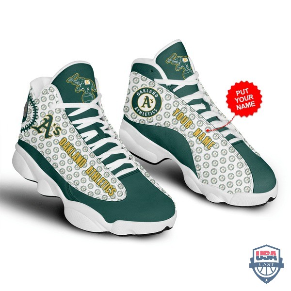 Personalized-Shoes-Oakland-Athletics-Air-Jordan-13-Custom-Name-2
