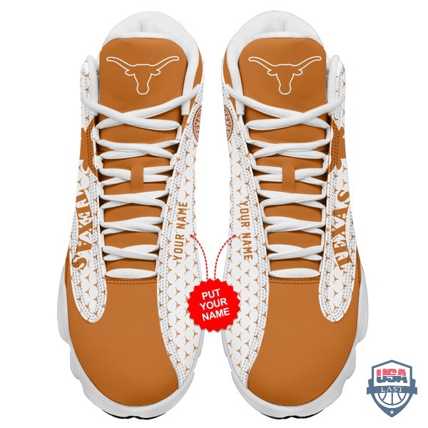 Personalized-Shoes-Texas-Longhorns-Air-Jordan-13-Custom-Name-1