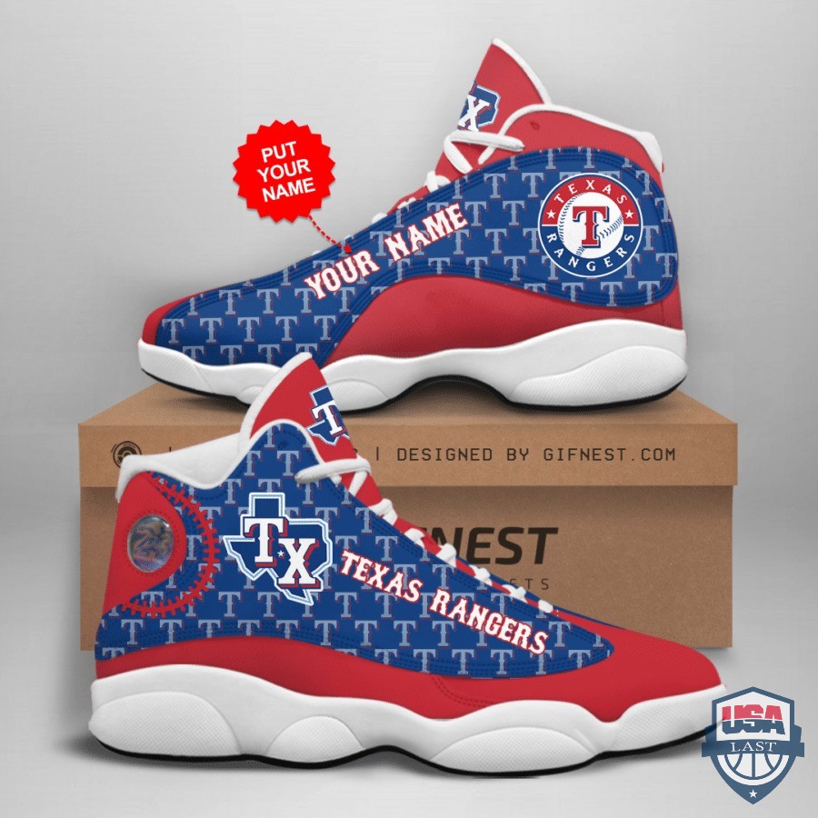 Personalized Shoes Texas Rangers Air Jordan 13 Custom Name Personalized Shoes Texas Rangers Air Jordan 13 Custom Name