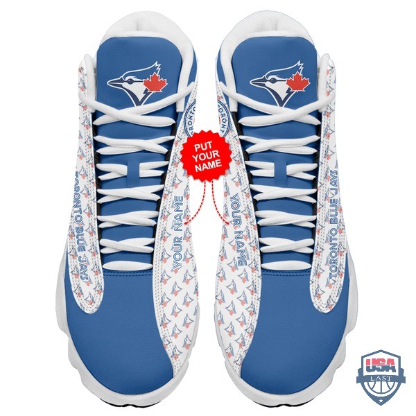 Personalized-Shoes-Toronto-Blue-Jays-Air-Jordan-13-Custom-Name-1