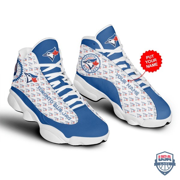 Personalized-Shoes-Toronto-Blue-Jays-Air-Jordan-13-Custom-Name-2