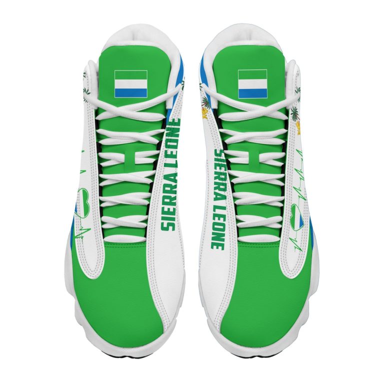 Personalized-Sierra-Leone-Flag-Custom-Air-Jordan-13-Shoes-2
