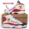 Personalized Stop And Shop Color Plash Air Jordan 13 Sneaker Shoes