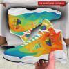 Personalized Sunflowers Lgbt Love Is Love Custom Air Jordan 13 Shoes