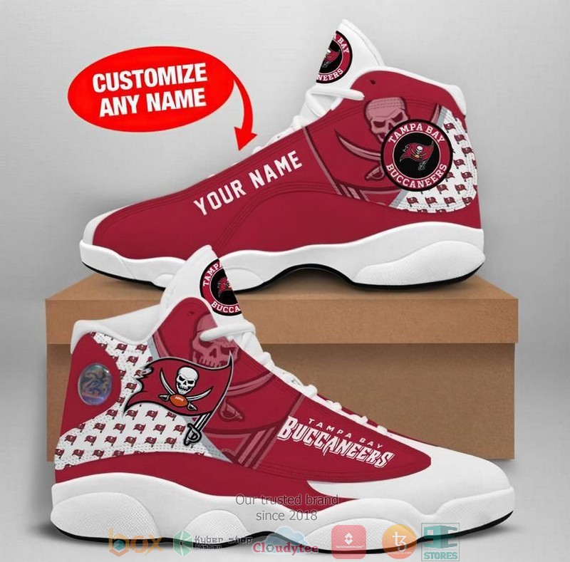 Personalized Tampa Bay Buccaneers Football Nfl 8 Air Jordan 13 Sneaker Shoes Personalized Tampa Bay Buccaneers Football Nfl 8 Air Jordan 13 Sneaker Shoes