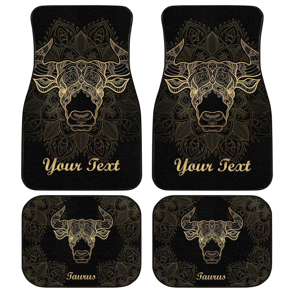 Personalized Taurus Car Floor Mats Custom Zodiac Sign Taurus Car Accessories Gifts Idea Personalized Taurus Car Floor Mats Custom Zodiac Sign Taurus Car Accessories Gifts Idea