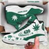 Personalized Weed Leaf Custom Air Jordan 13 Shoes