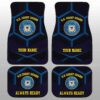Personalzied U.S. Coast Guard Car Floor Mats Customized Name US Military Car Accessories