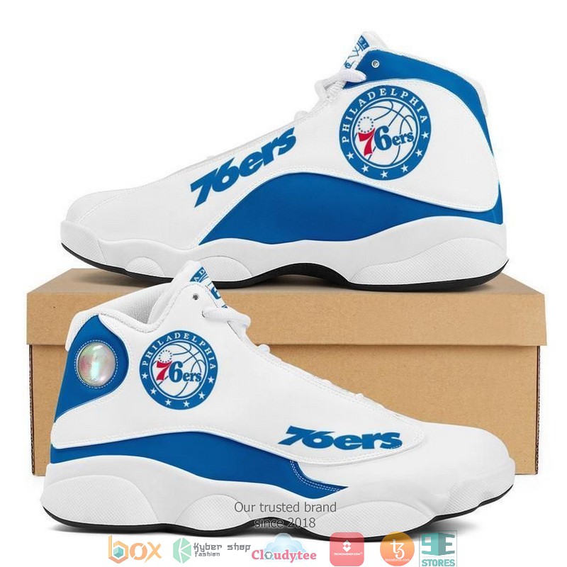 Philadelphia 76Ers Nba Football Team Air Jordan 13 Sneaker Shoes Philadelphia 76Ers Nba Football Team Air Jordan 13 Sneaker Shoes