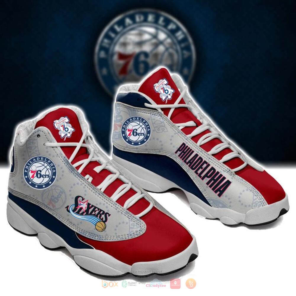 Philadelphia 76Ers Sixers Nba Air Jordan 13 Shoes Philadelphia 76Ers Sixers Nba Air Jordan 13 Shoes