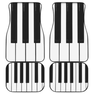 Piano Front And Back Car Mats
