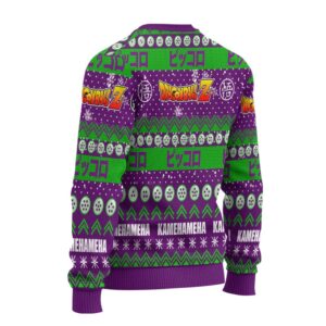 Piccolo Anime Ugly Christmas Sweater Dragon Ball Z Xmas Gift