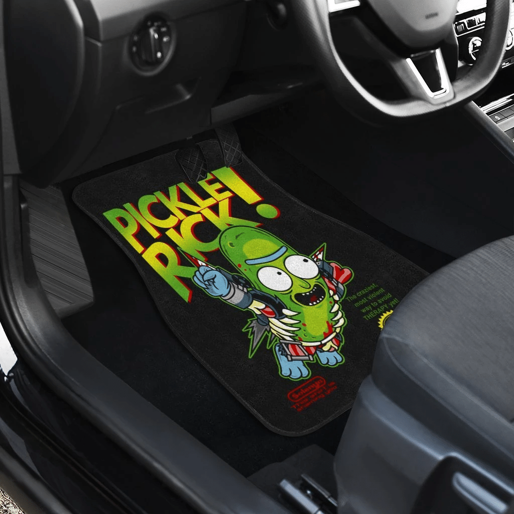 Pickle-Rick-Funny-Cartoon-Car-Floor-Mats-191029-1