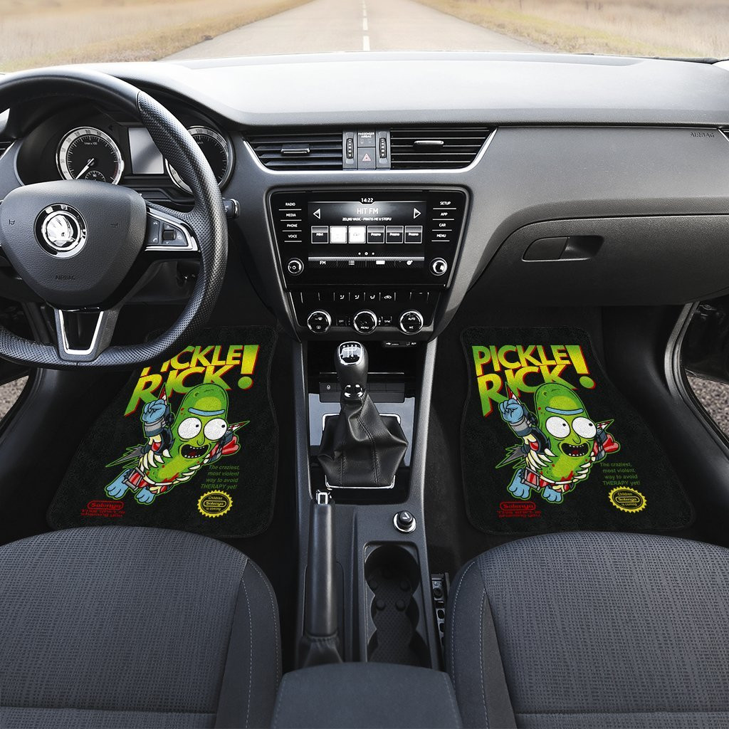 Pickle-Rick-Funny-Cartoon-Car-Floor-Mats-191029-2