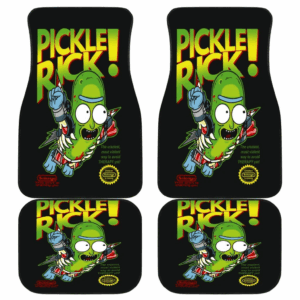 Pickle Rick Funny Cartoon Car Floor Mats 191029