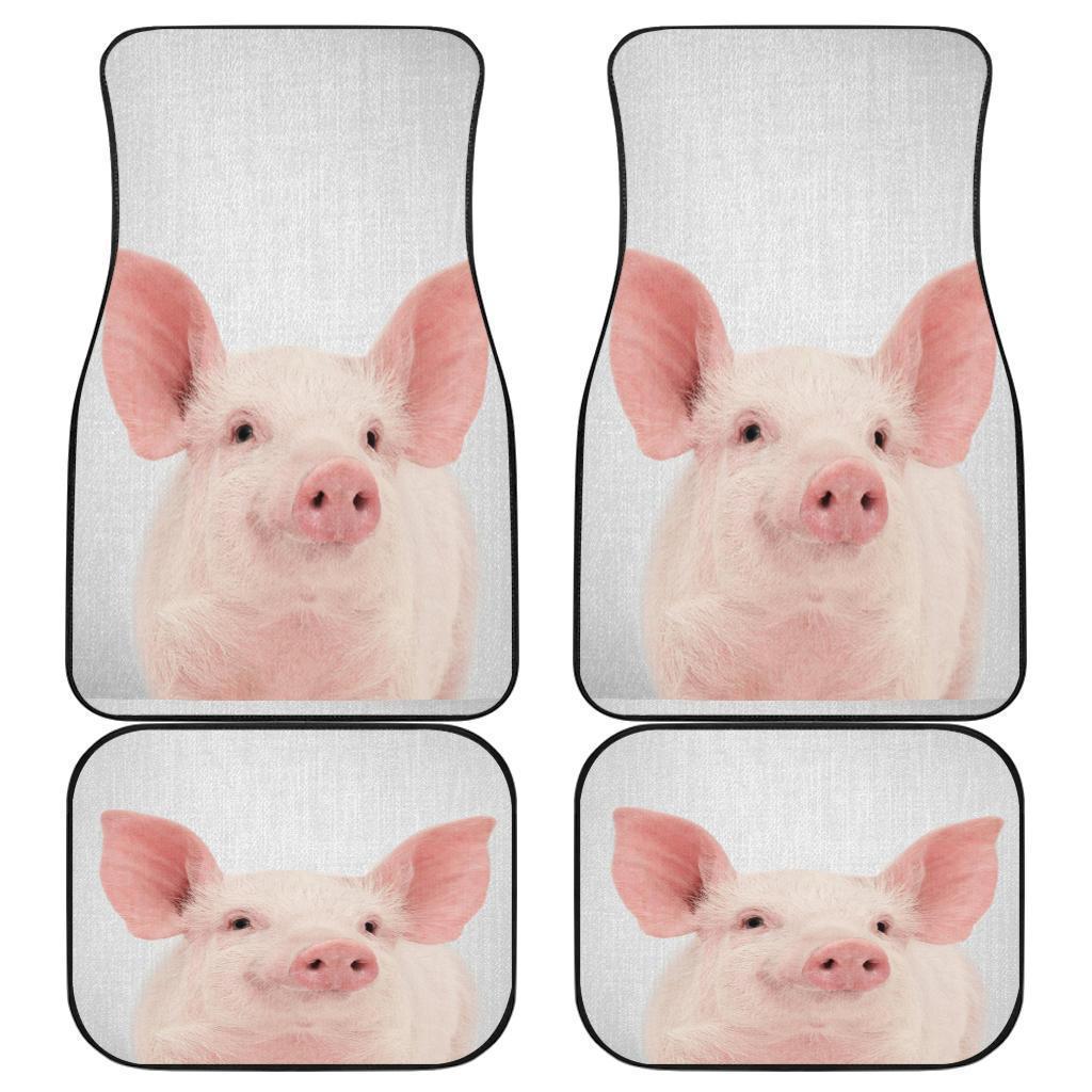 Pig Cute Pet Animal Car Floor Mats Pig Cute Pet Animal Car Floor Mats