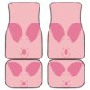 Piglet Emblems Logo in Pink theme Car Floor Mats 191029