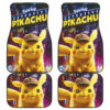 Pikachu Detective Car Floor Mats Pokemon Anime Fan Gift H200221