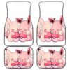 Pikachu Evee Front And Back Car Mats