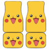Pikachu Fat Face Cute Funny Pokemon Car Floor Mats 191029