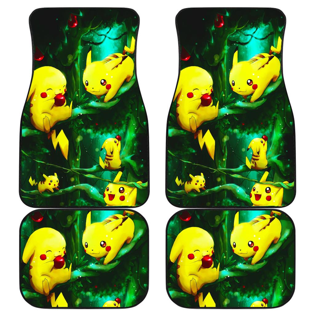 Pikachu Front And Back Car Mats 1 Pikachu Front And Back Car Mats 1