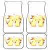 Pikachu Kiss Lovely Couple Pokemon Car Floor Mats 191030