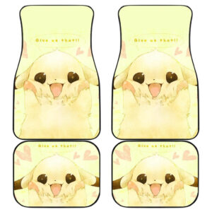 Pikachu Yummy Adorable Pokemon Car Floor Mats 191030