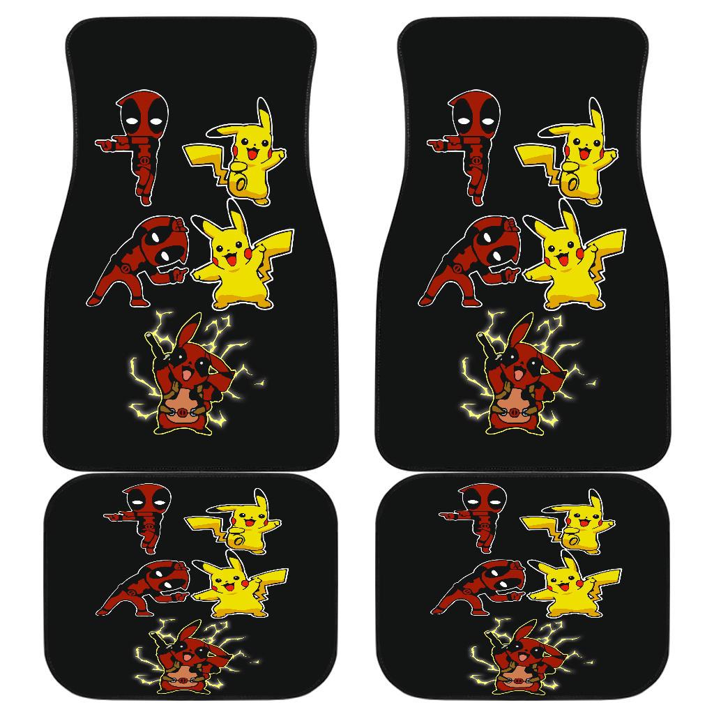 Pikapool Front And Back Car Mats Pikapool Front And Back Car Mats