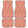 Pink Flamingo Car Floor Mats Custom Flamingo Car Accessories Gift Idea