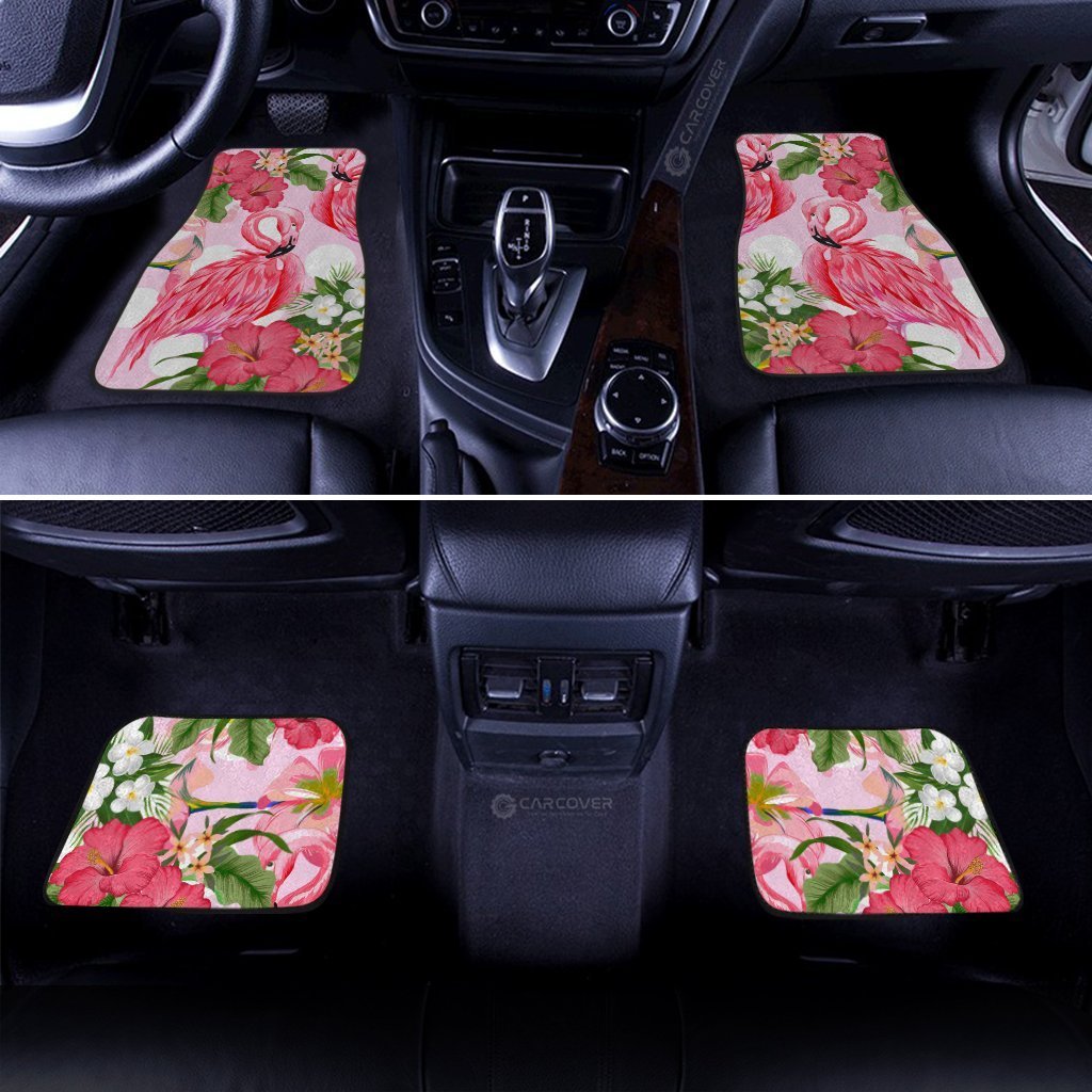 Pink-Flamingo-Car-Floor-Mats-Custom-Hibiscus-Flower-Car-Interior-Accessories-1