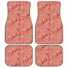 Pink Flamingo Car Floor Mats Custom Pink Flamingo Car Accessories Gifts Idea