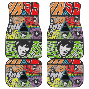 Pink Floyd Members Multiple Patterns Car Mats UBC032413