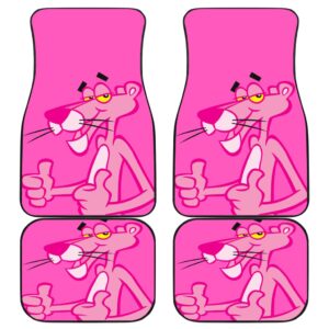 Pink Panther Front And Back Car Mats