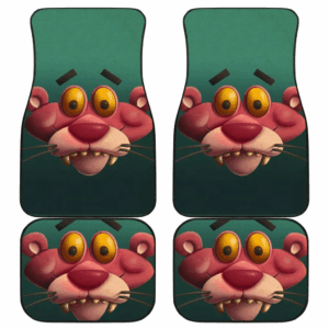 Pink Panther Halloween Face Car Floor Mats 191030