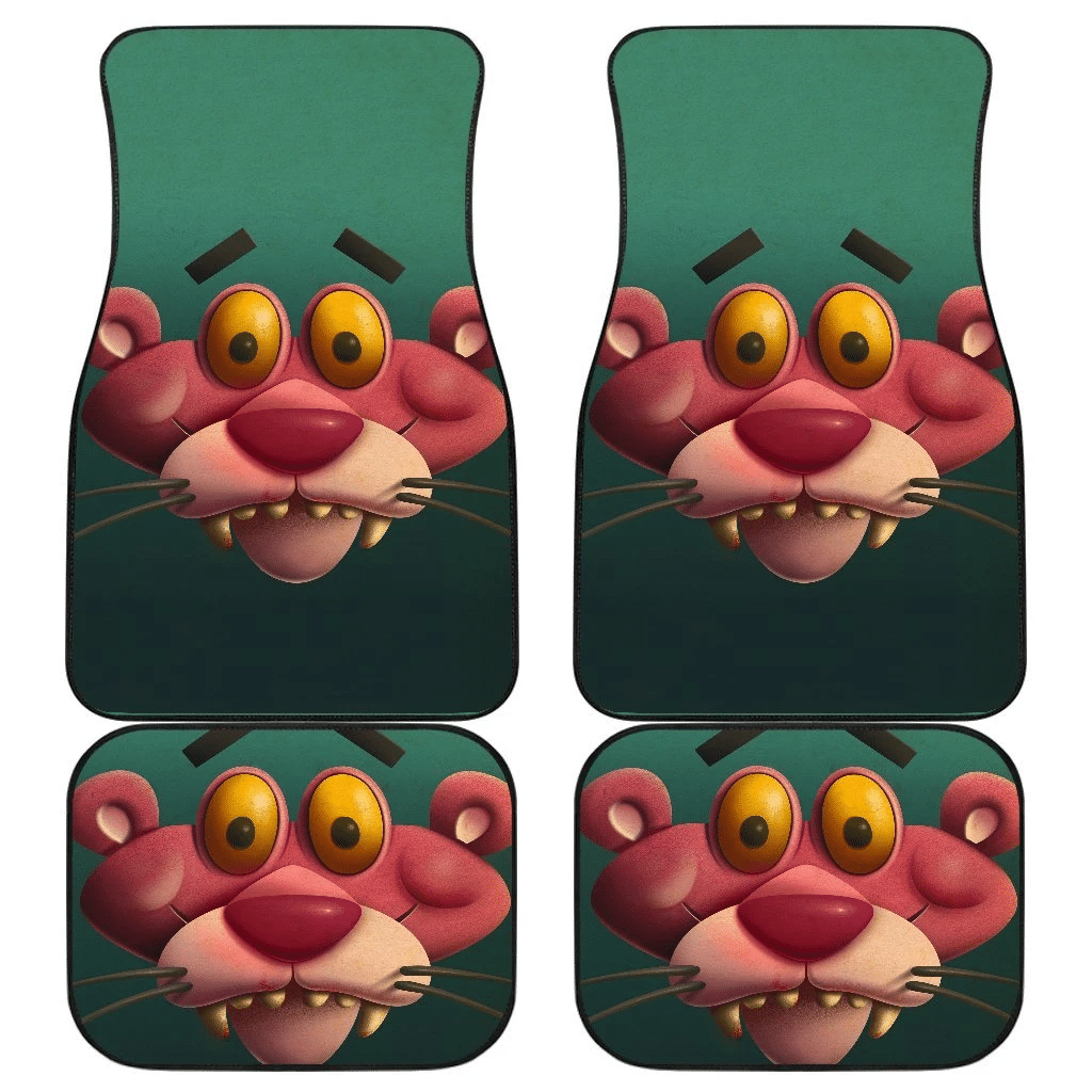 Pink Panther Halloween Face Car Floor Mats 191030 Pink Panther Halloween Face Car Floor Mats 191030