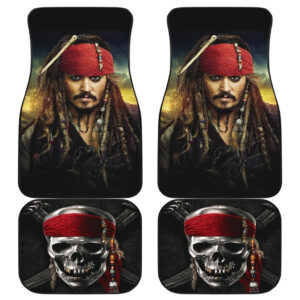Pirates Of The Caribbean Jack Sparrow Car Floor Mats 191030