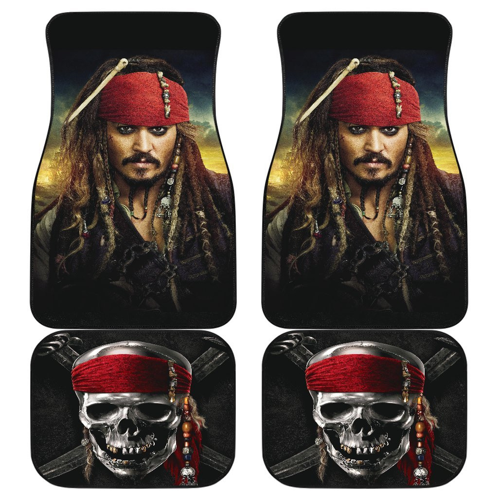 Pirates Of The Caribbean Jack Sparrow Car Floor Mats 191030 Pirates Of The Caribbean Jack Sparrow Car Floor Mats 191030
