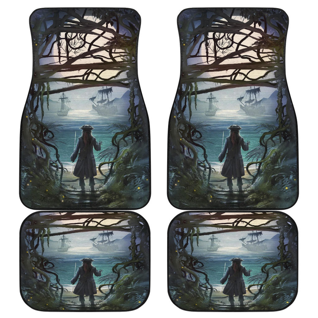 Pirates Of The Caribbean Jack Sparrow Car Floor Mats H042220 Pirates Of The Caribbean Jack Sparrow Car Floor Mats H042220