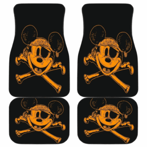 Pirates Of The Caribbean Mice Logo Car Floor Mats 191030