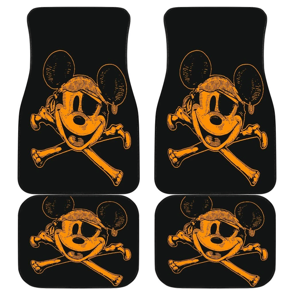 Pirates Of The Caribbean Mice Logo Car Floor Mats 191030 Pirates Of The Caribbean Mice Logo Car Floor Mats 191030