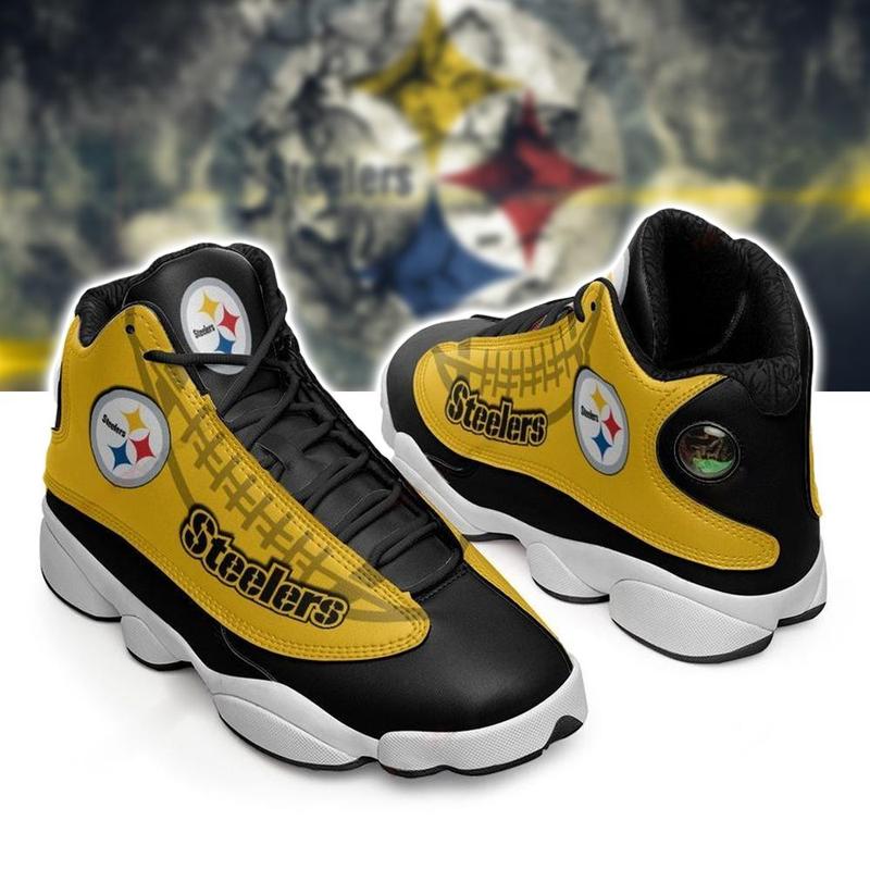 Pittsburgh Steelers Nfl Ver 12 Air Jordan 13 Sneaker Pittsburgh Steelers Nfl Ver 12 Air Jordan 13 Sneaker