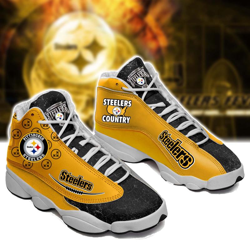 Pittsburgh Steelers Nfl Ver 9 Air Jordan 13 Sneaker Pittsburgh Steelers Nfl Ver 9 Air Jordan 13 Sneaker