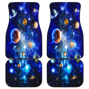Planets in Galaxy Car Floor Mats 191030