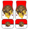 Pokemon Anime Car Floor Mats Dancing Pikachu Lying On Chair In Small Room Car Mats