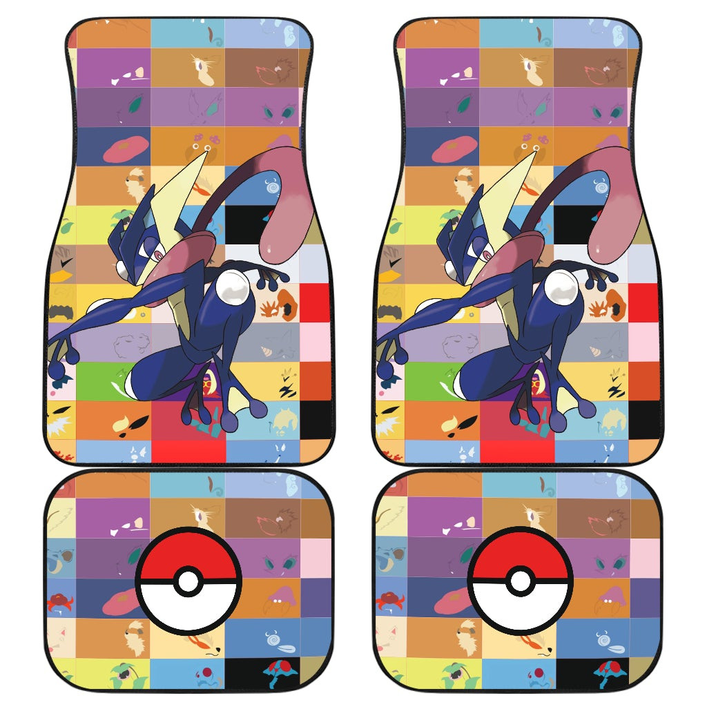 Pokemon Anime Car Floor Mats Greninja Frog On Colorful Minimal Pokemon Background Car Mats Pokemon Anime Car Floor Mats Greninja Frog On Colorful Minimal Pokemon Background Car Mats