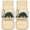 Pokemon Anime Car Floor Mats Snorlax Sleeping On Tiny Pikachu Car Mats